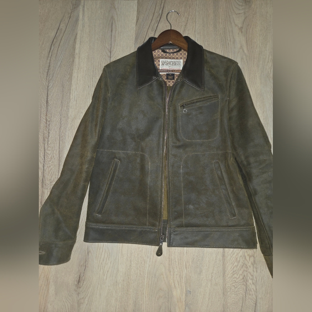 Schott NYC leather jacket